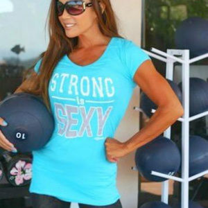 New with Tags! 💙Strong is SEXY flex shirt!